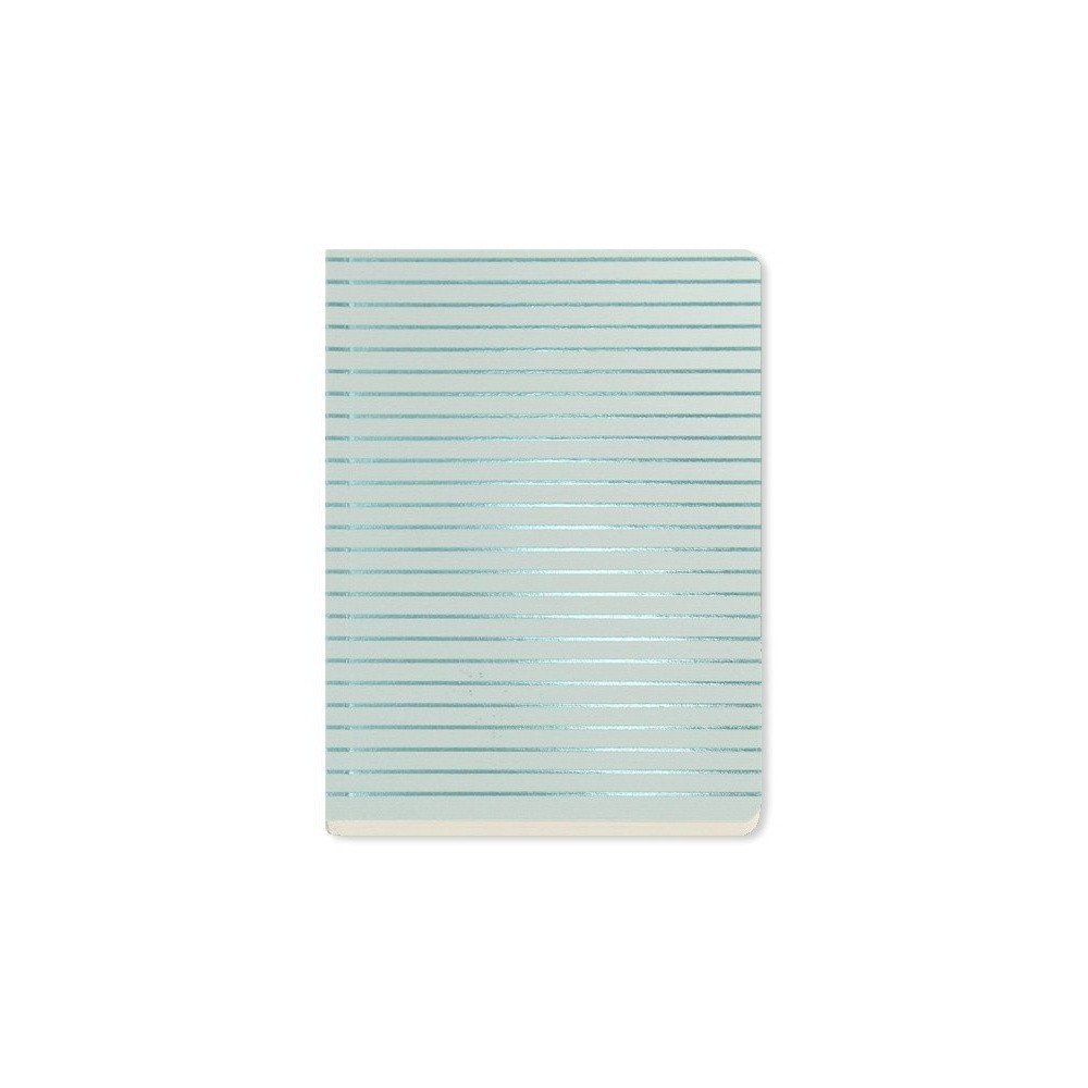 Zápisník A6 GO Stationery Fine Stripe Aqua v:705762