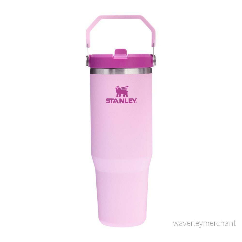 Růžová termoska z nerezové oceli 890 ml IceFlow™ Flip Straw 2.0 Tumbler Cherry Blossom – Stanley v:1799714
