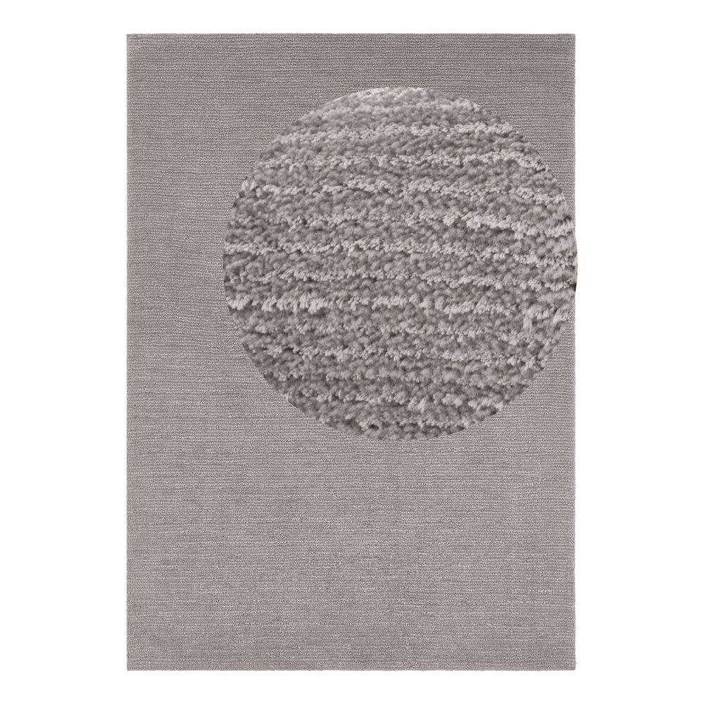 Světle šedý koberec Mint Rugs Supersoft, 120 x 170 cm v:1364119