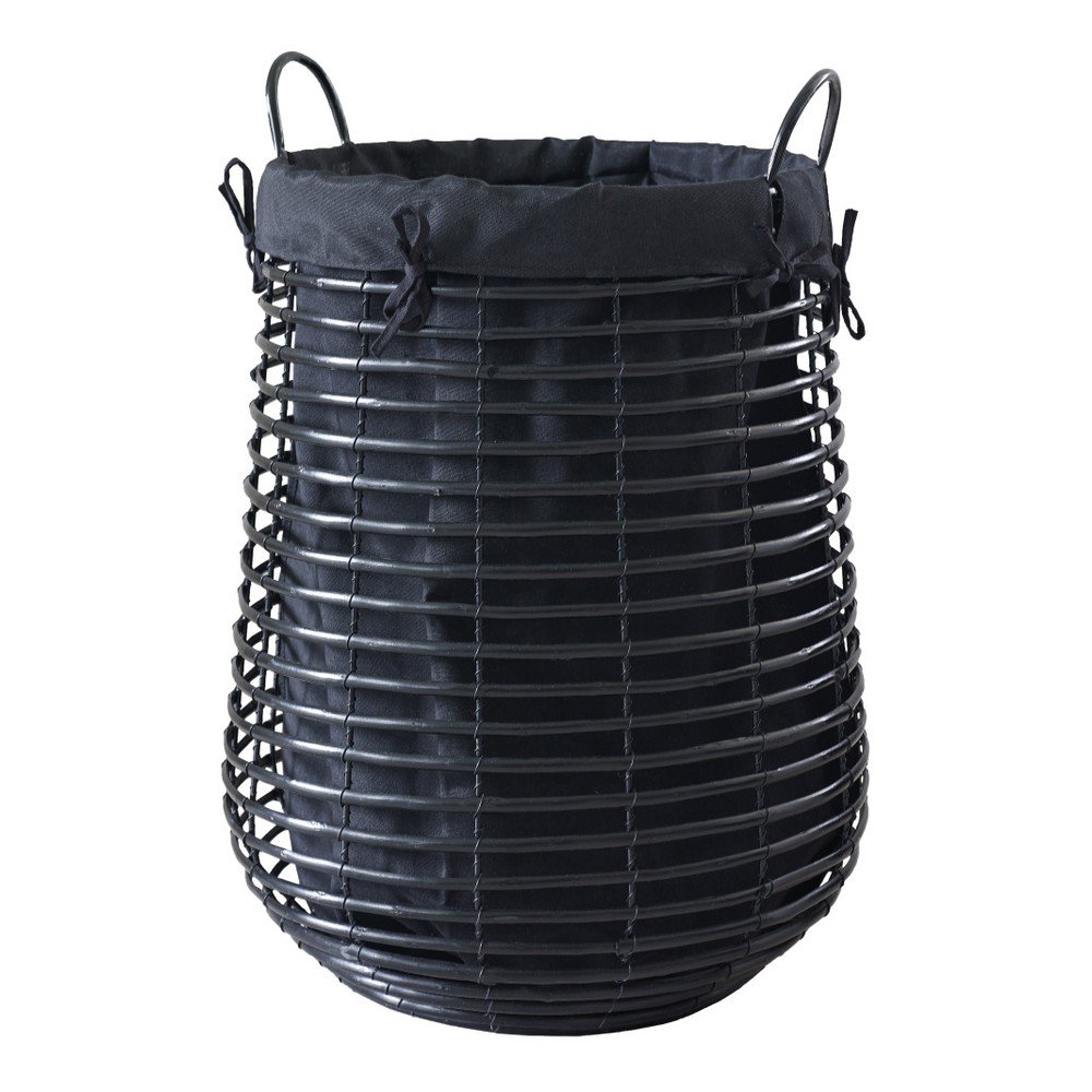Černý koš na prádlo Aquanova Gisla, 105 l v:985410