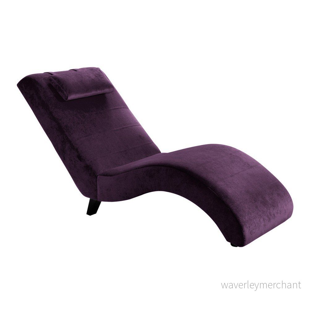 Tmavě fialová lenoška Max Winzer Norris Velvet v:909284