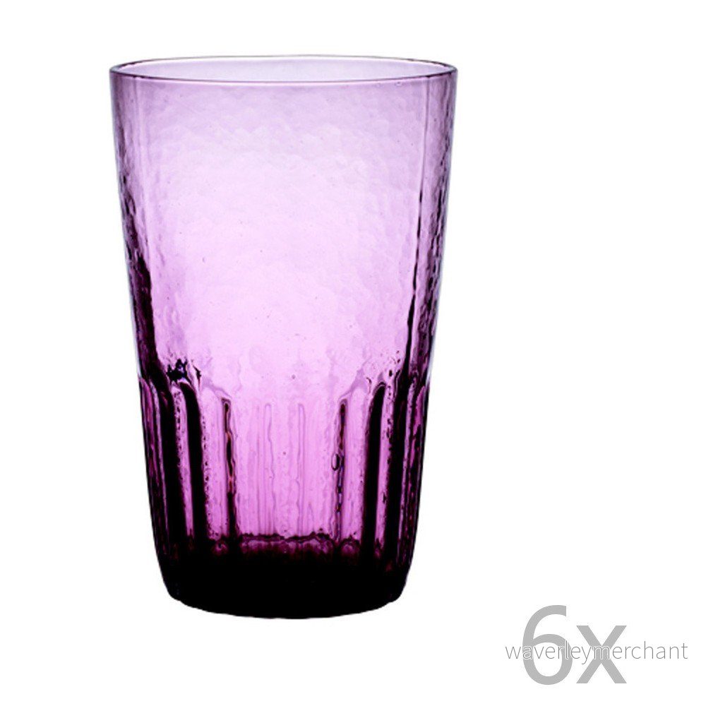 Sada šesti sklenic Kinto DEW Tumbler Purple, 420ml v:693754