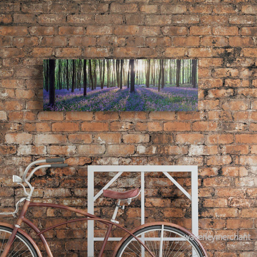 Obraz na plátně OrangeWallz Lavender, 30 x 90 cm v:1144318
