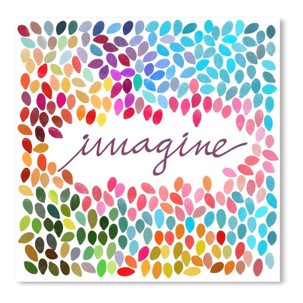 Plakát Americanflat Imagine, 30 x 30 cm v:1158264
