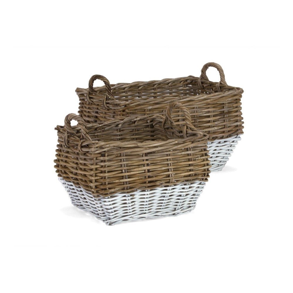 Sada 2 ratanových košíků SOB Rattan v:764802