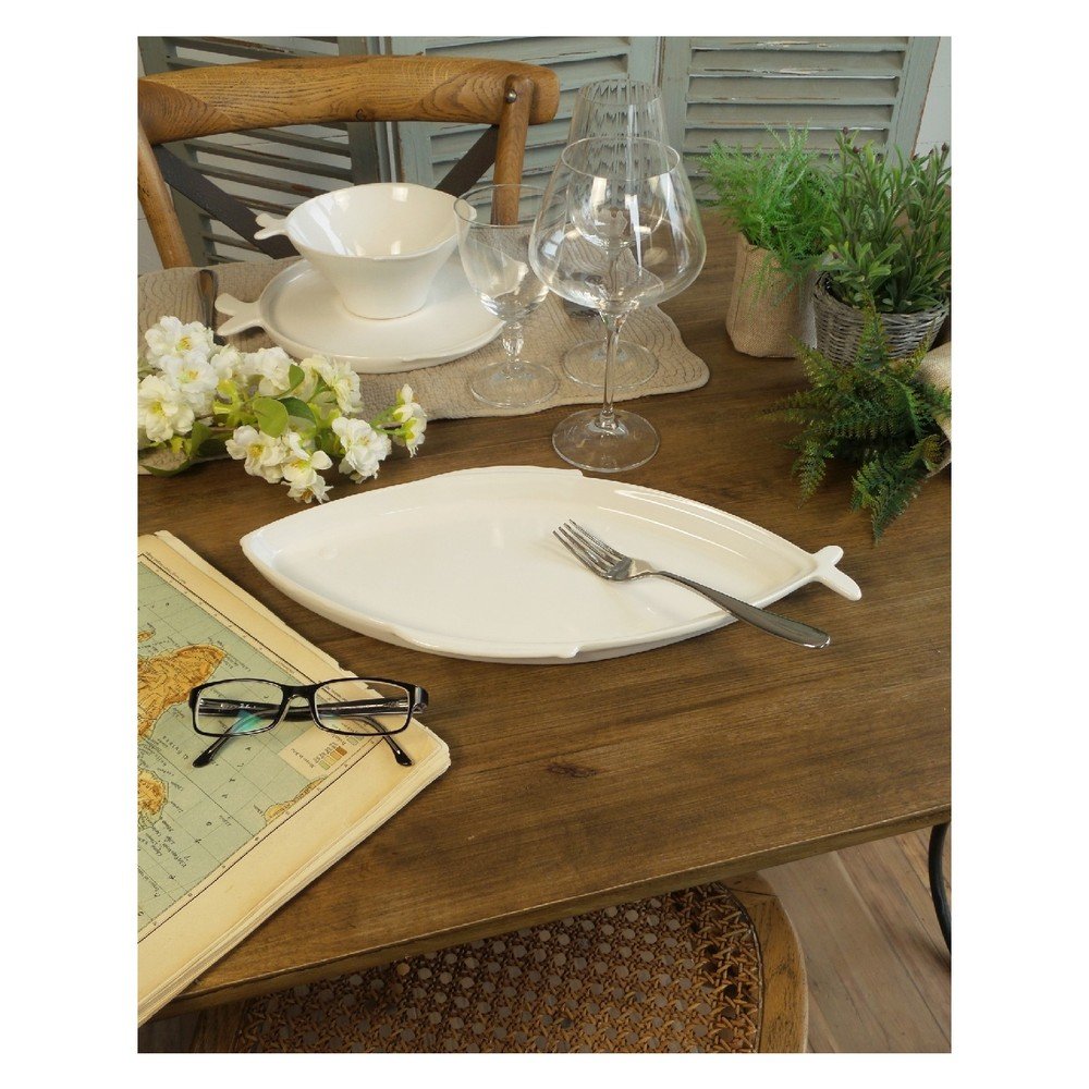 Sada 4 talířů Orchidea Milano, délka 40 cm v:1206878