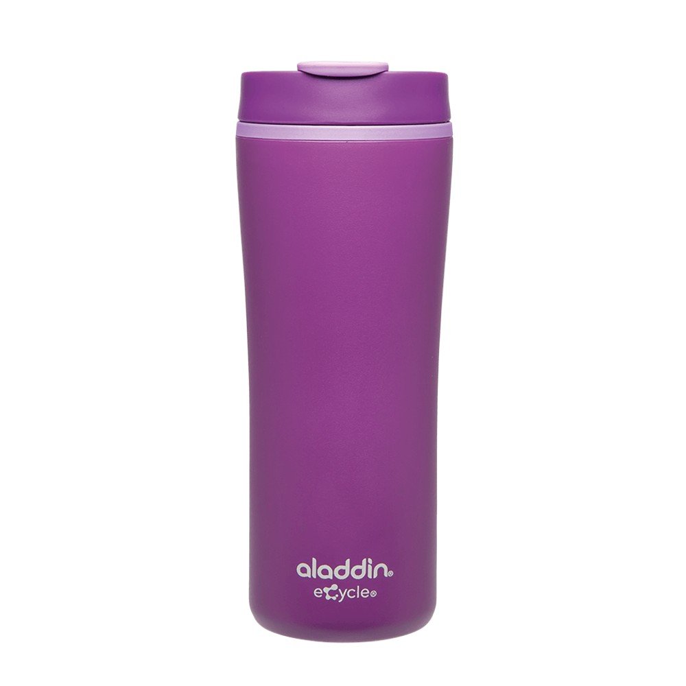 Fialový termohrnek z recyklovatelného plastu Aladdin Flip-Seal™, 350 ml v:1071062