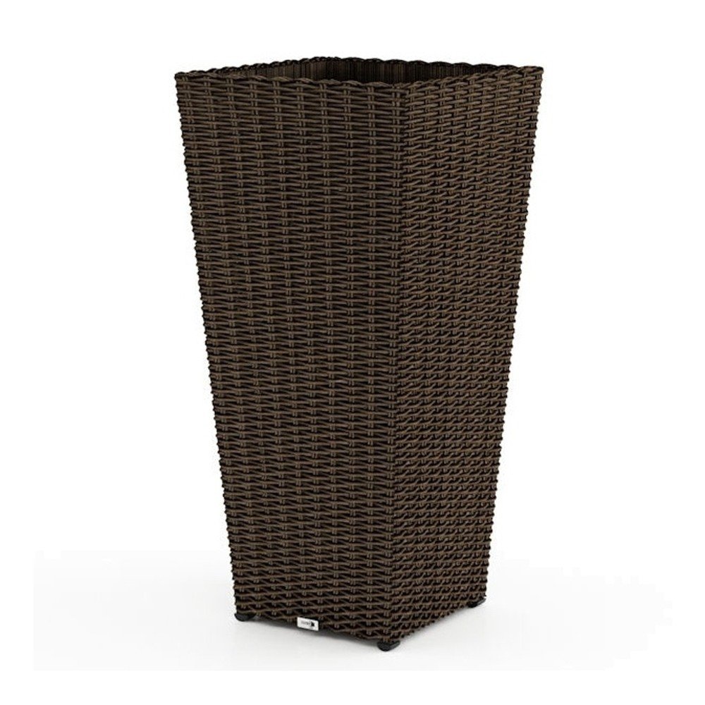 Hnědý květináč Oltre Scaleo, 80 cm v:774864