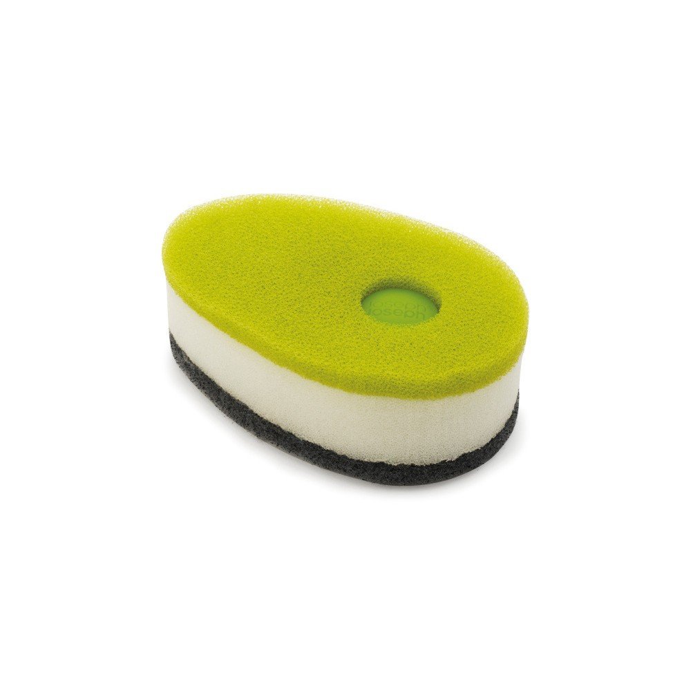 Sada 3 zelených houbiček s dávkovačem saponátu Joseph Joseph Soapy Sponge v:814480