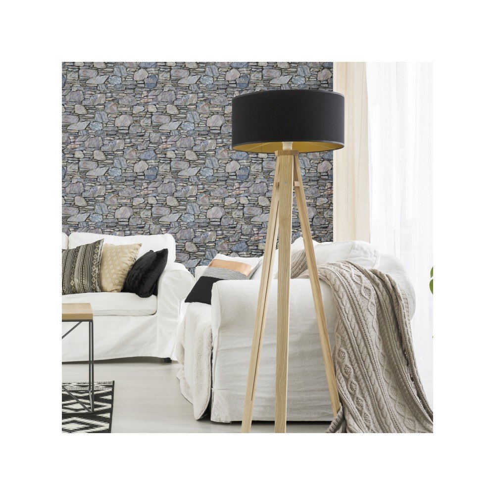 Nástěnná samolepka Ambiance Wall Materials Stones from Anchorage, 40 x 40 cm v:1181724
