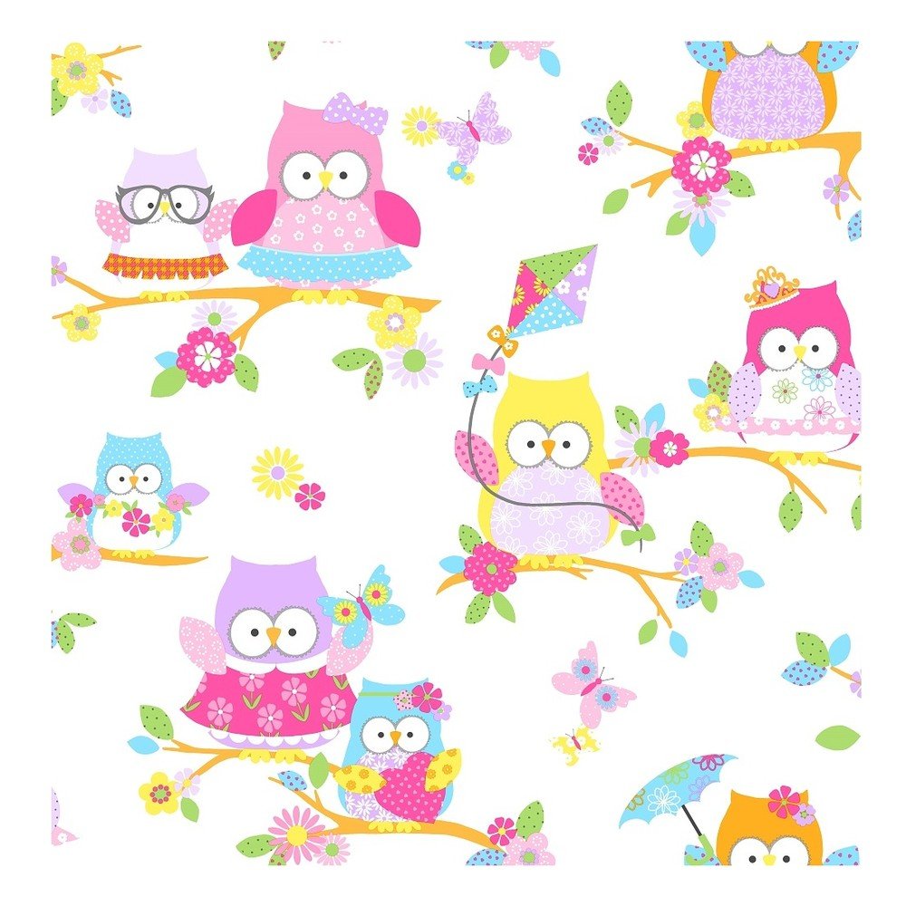 Papírová tapeta v roli Olive the Owl, 10,05 m v:856568