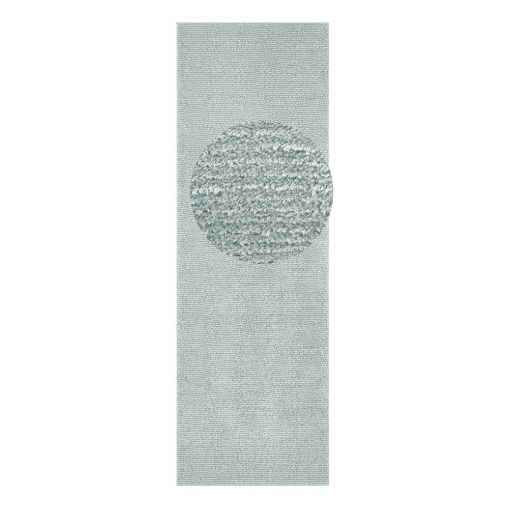 Světle modrý běhoun Mint Rugs Supersoft, 80 x 250 cm v:1364175