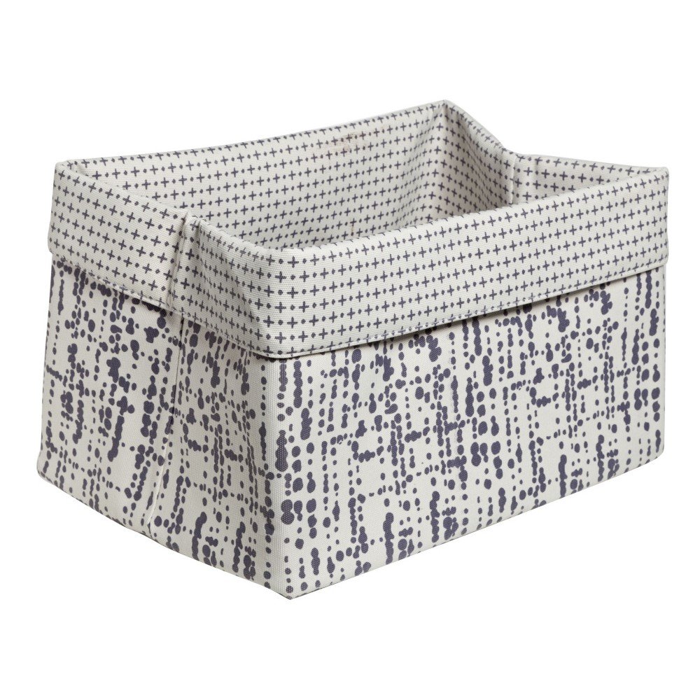 Šedý textilní koš Cosy & Trendy Magic, 43 x 31 x 27 cm v:792492