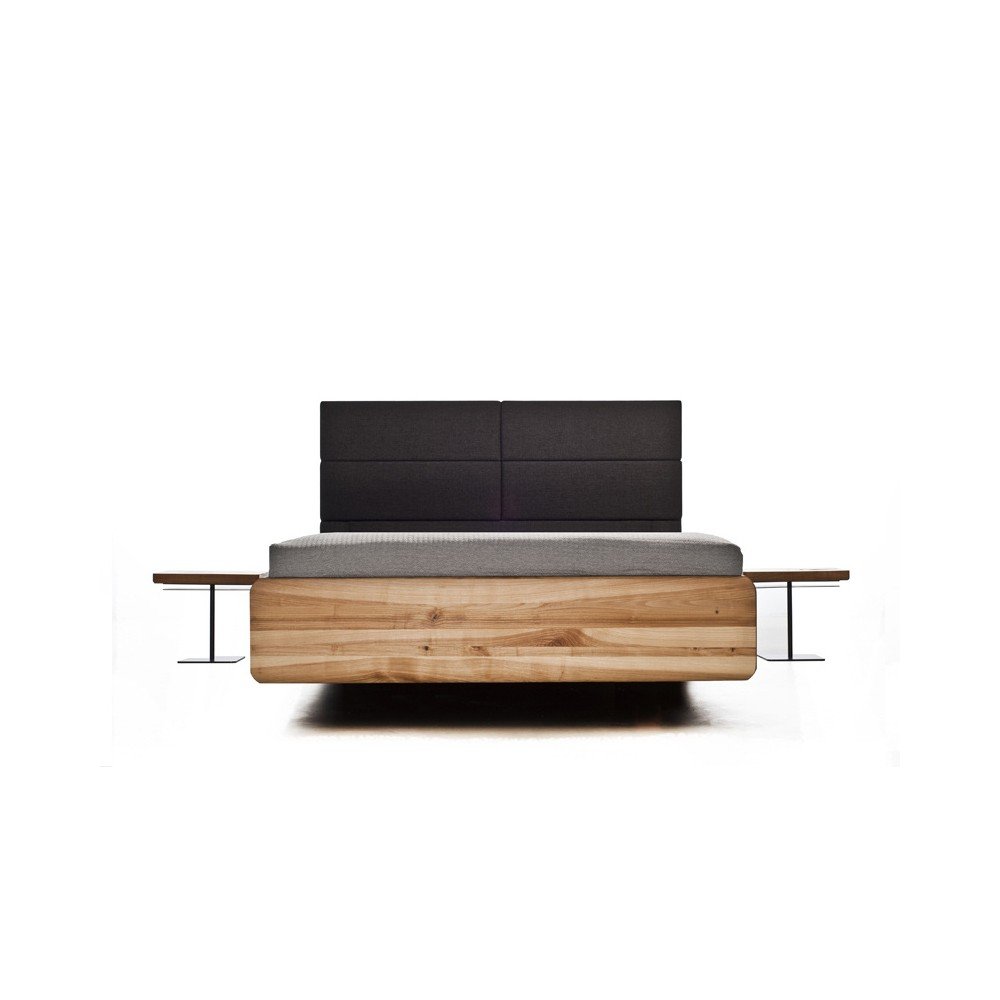 Postel z olejovaného jasanového dřeva Mazzivo Boxspring, 160 x 210 cm v:1092514