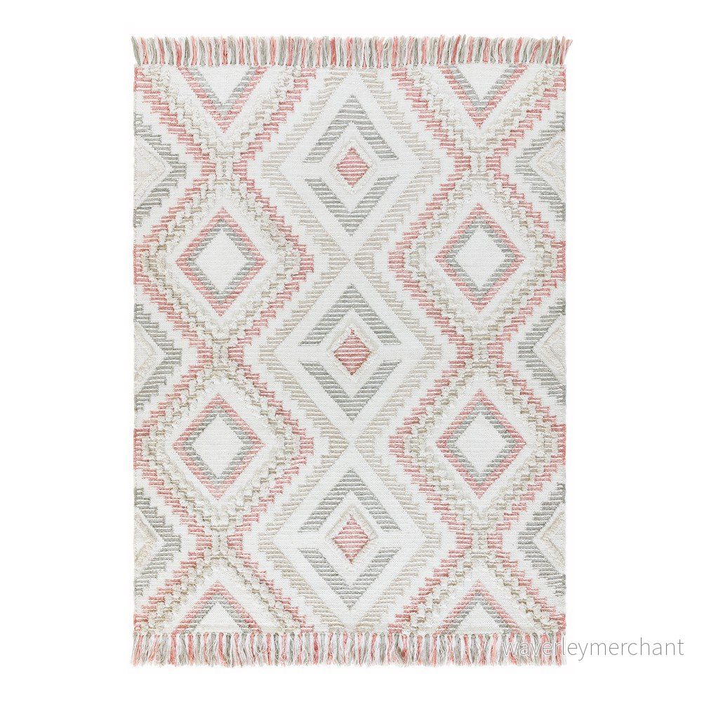 Růžový koberec Asiatic Carpets Carlton, 120 x 170 cm v:1395625