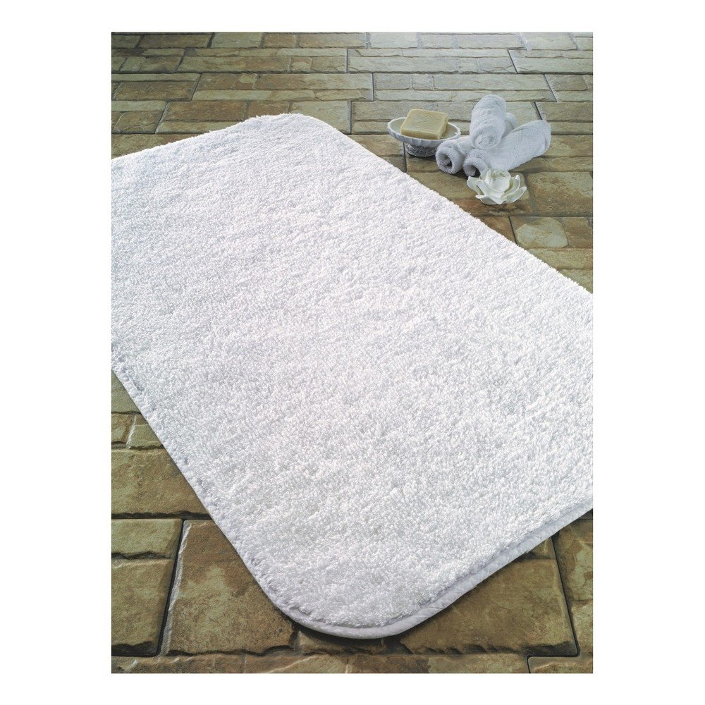 Bílá předložka do koupelny Confetti Bathmats Cotton, 50 x 60 cm v:895838