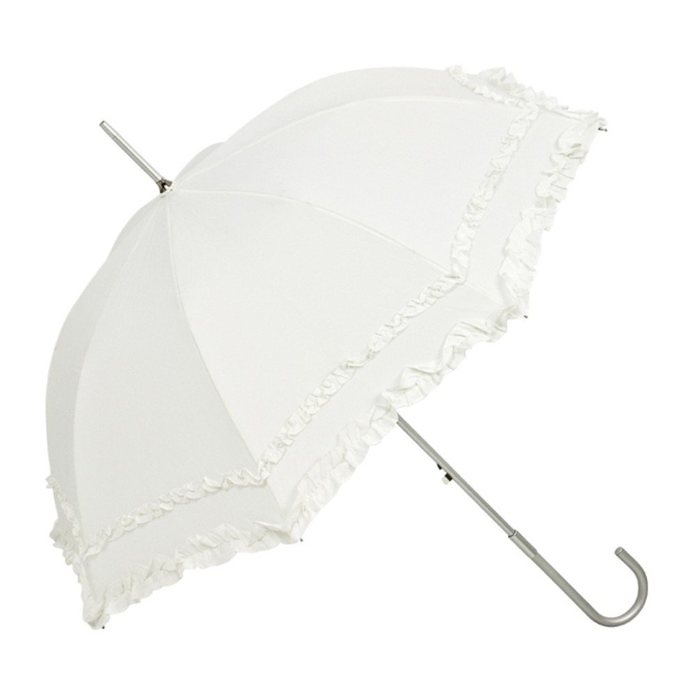 Světle béžový holový deštník Von Lilienfeld Plain Mary, ø 90 cm v:1127466