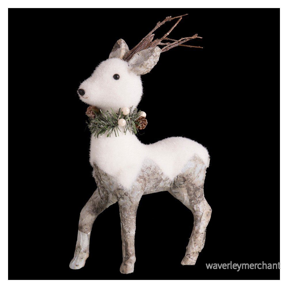 Bílá vánoční dekorace Unimasa Deer, výška 45 cm v:1316236 Bílá vánoční dekorace Unimasa Deer, výška 45 cm v:1316236