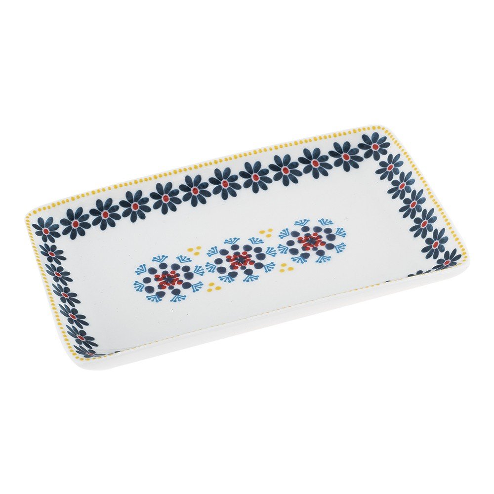 Porcelánový servírovací talíř Villa Altachira Gardeny, 20 x 12 cm v:1425895