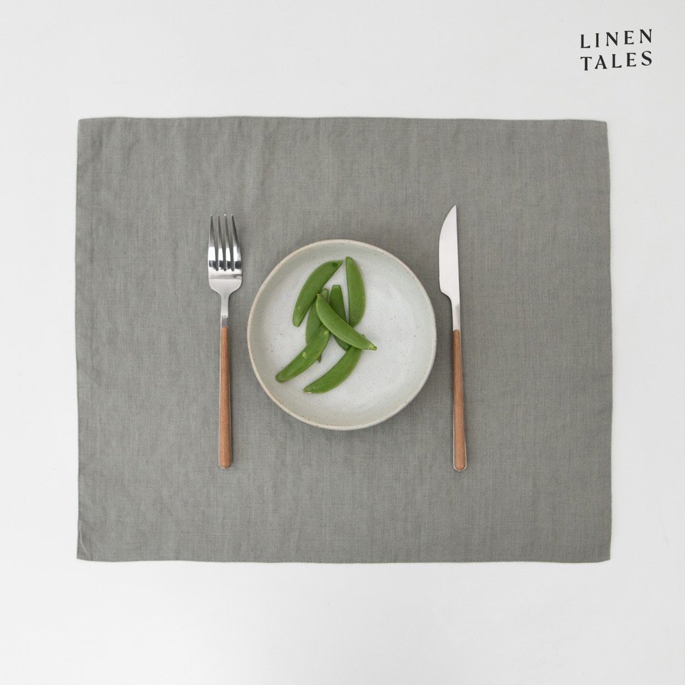Látkové prostírání 35x45 cm Khaki – Linen Tales v:1632086