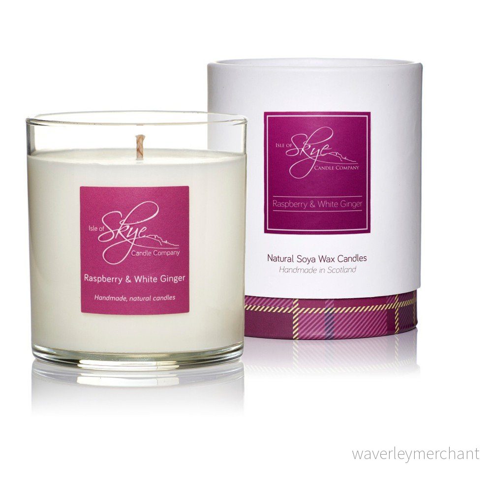 Svíčka s vůní skořicové kůry, vanilky, zázvoru a malin Skye Candles Tumbler, délka hoření 45 hodin v:1100136