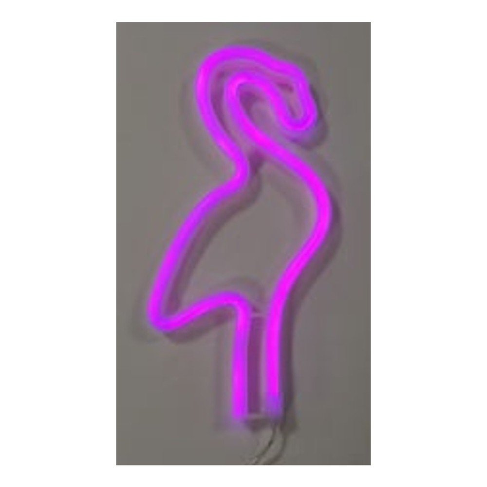 Světelná LED dekorace ve tvaru plameňáka Gift Republic Flamingo v:1147536