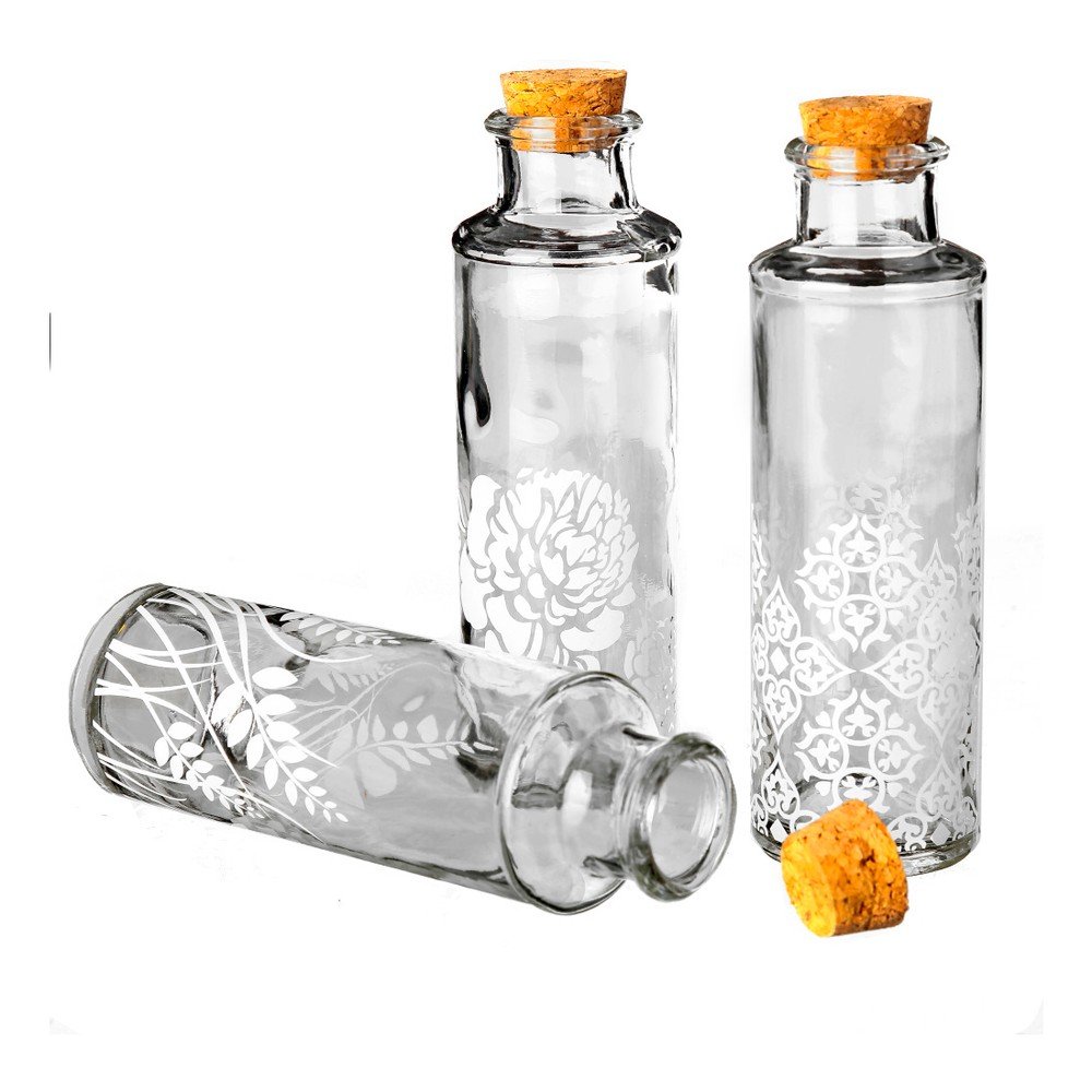 Sada 3 skleněných lahví Unimasa Pattern, 175 ml v:823170