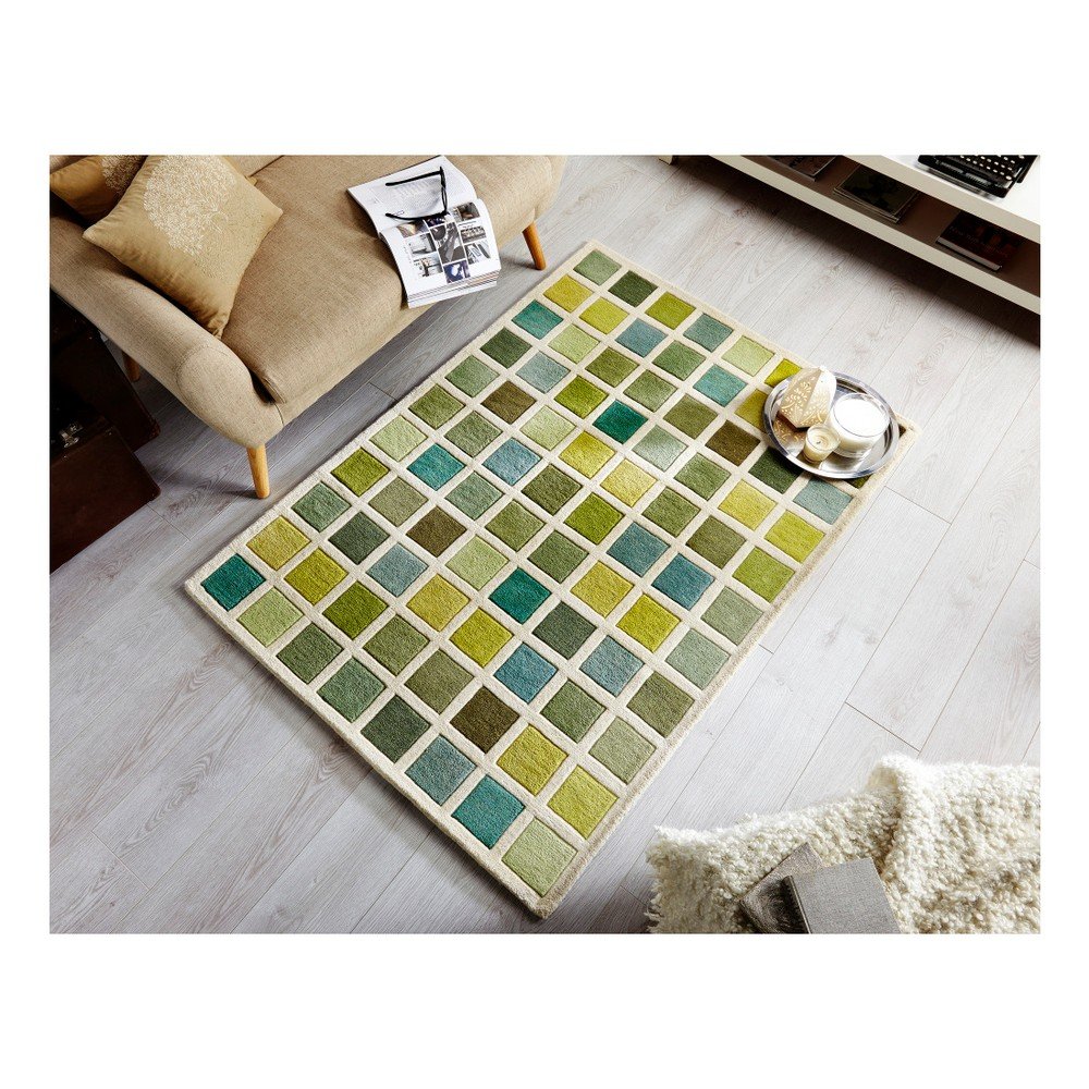 Zelený koberec Flair Rugs Tonal Campari, 80 x 150 cm v:831122