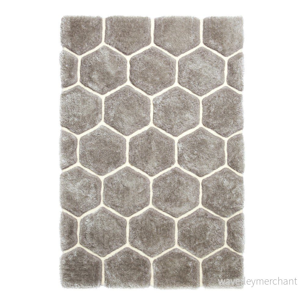 Bílo-šedý koberec Think Rugs Noble House, 180 x 270 cm v:1414257