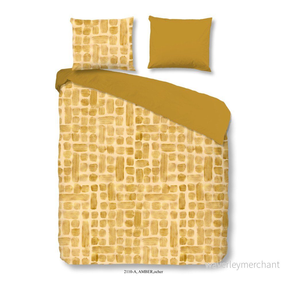 Oranžové povlečení z bavlny na dvoulůžko Good Morning Amber, 200 x 240 cm v:1087634
