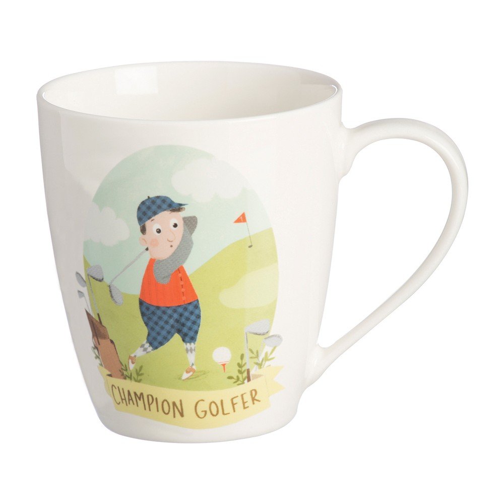 Hrneček z porcelánu s motivem golfisty Price & Kensington, 350 ml v:1039210
