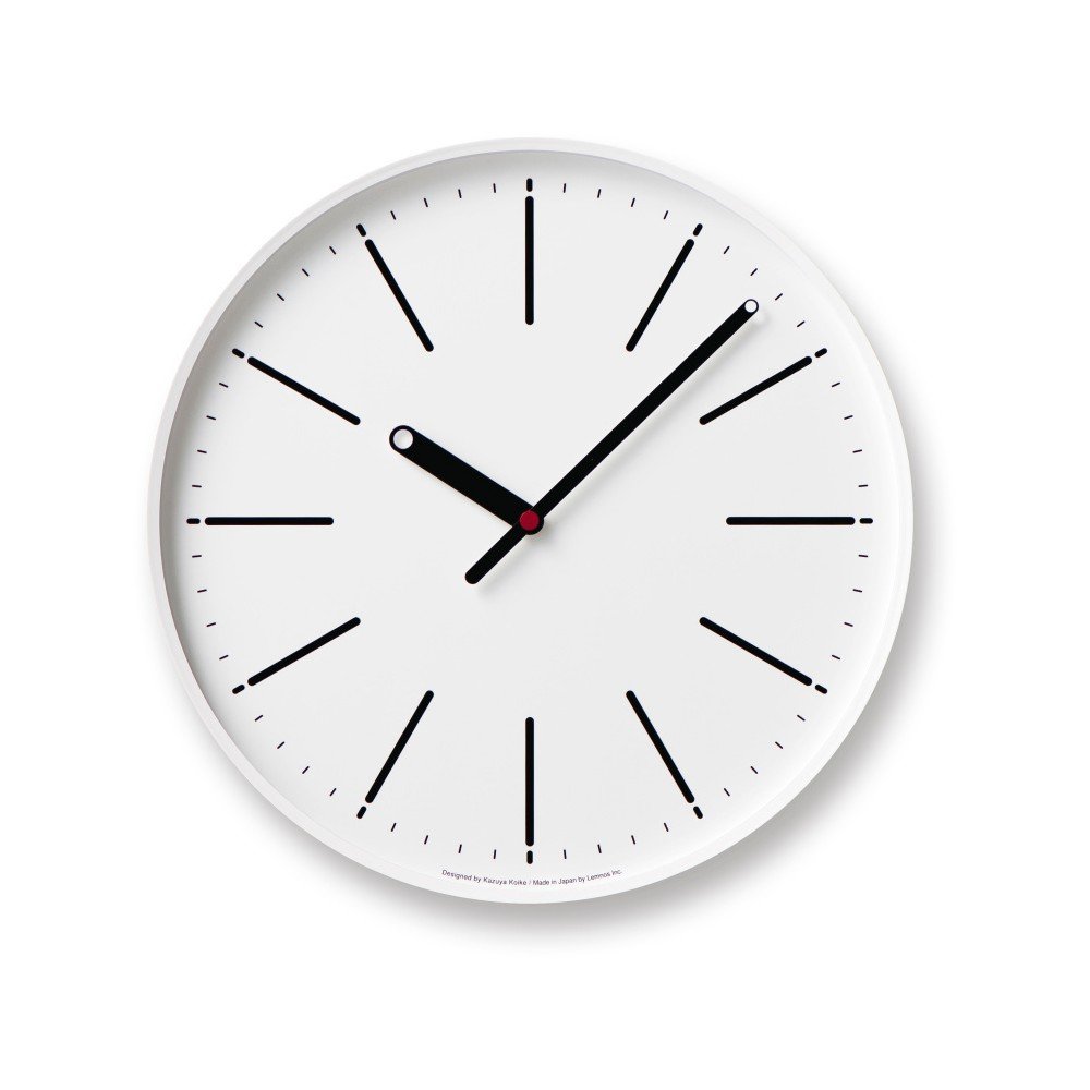 Bílé nástěnné hodiny Lemnos Clock Dot, ⌀ 32,3 cm v:864670 Bílé nástěnné hodiny Lemnos Clock Dot, ⌀ 32,3 cm v:864670