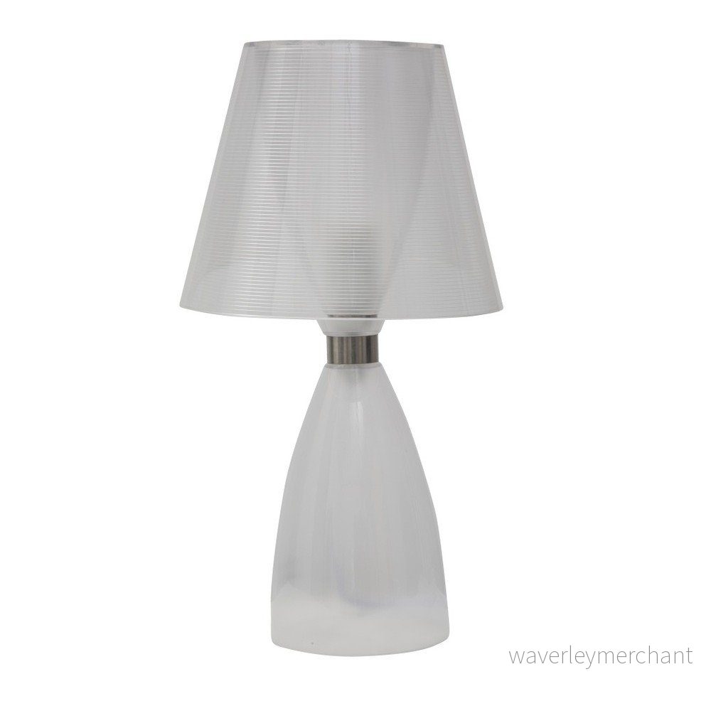 Průhledná stolní lampa Mauro Ferretti Paralume Da Tavolo Dome v:1003410