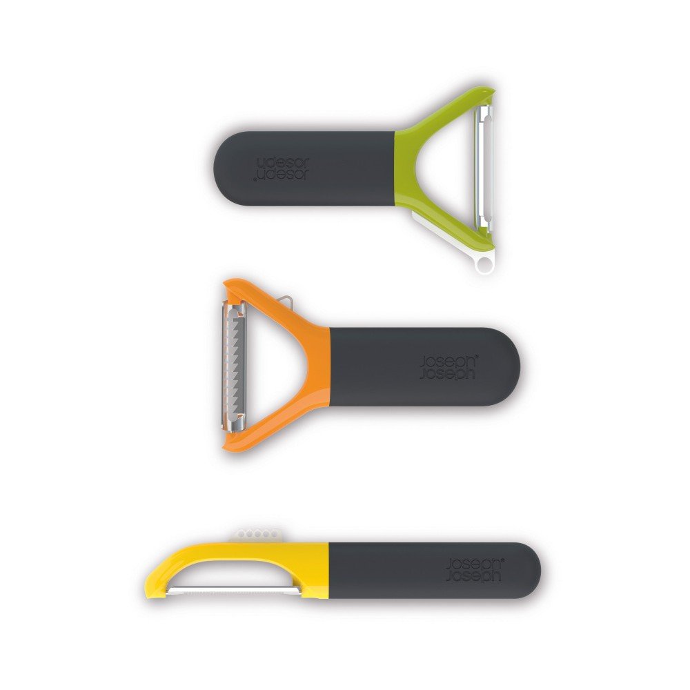 Škrabky z nerezové oceli v sadě 3 ks Perfect Peeler – Joseph Joseph v:814414