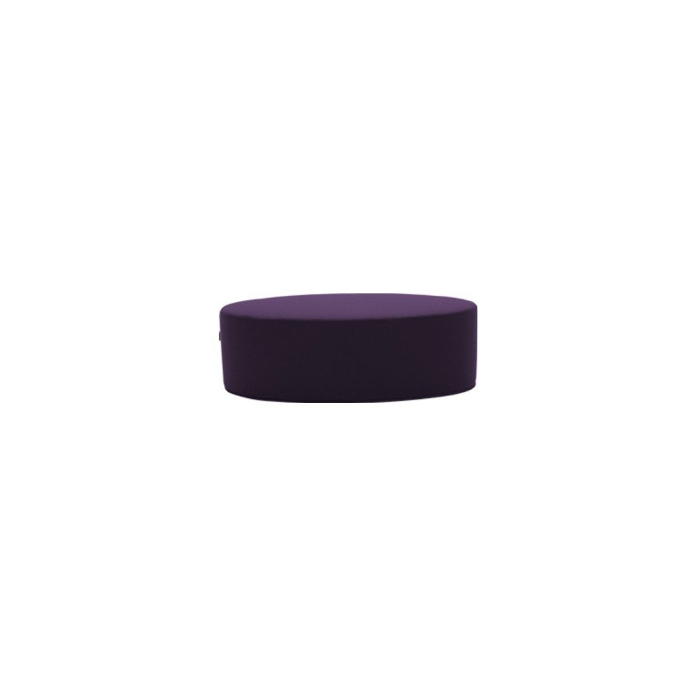 Tmavě fialový puf Softline Bon-Bon Eco Cotton Dark Lilac, délka 60 cm v:1195340