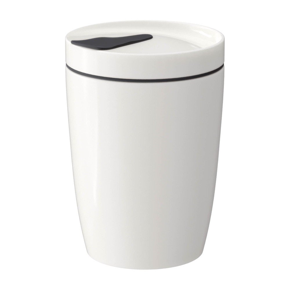 Bílý porcelánový cestovní hrnek Villeroy & Boch Like To Go, 290 ml v:1431373