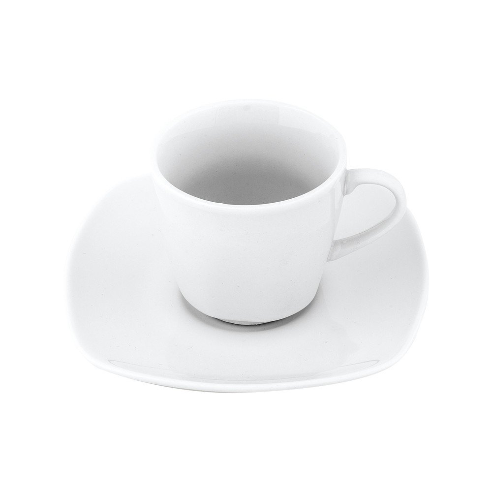Sada 6 porcelánových hrnků s podšálky Villa Altachiara Bianco v:1425789
