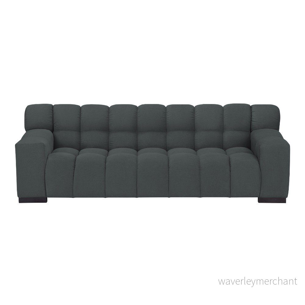 Tmavě šedá trojmístná pohovka Windsor & Co Sofas Moon v:1069916