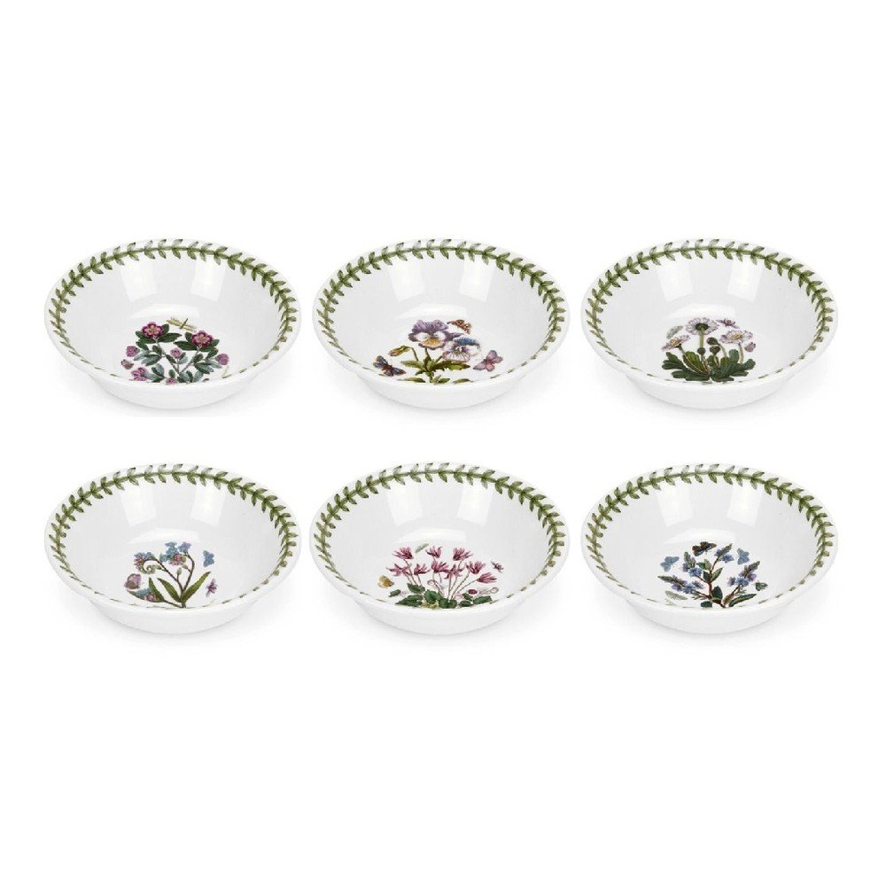Sada 6 ks misek z kameniny Portmeirion Flowers, ø 13 cm v:1225340