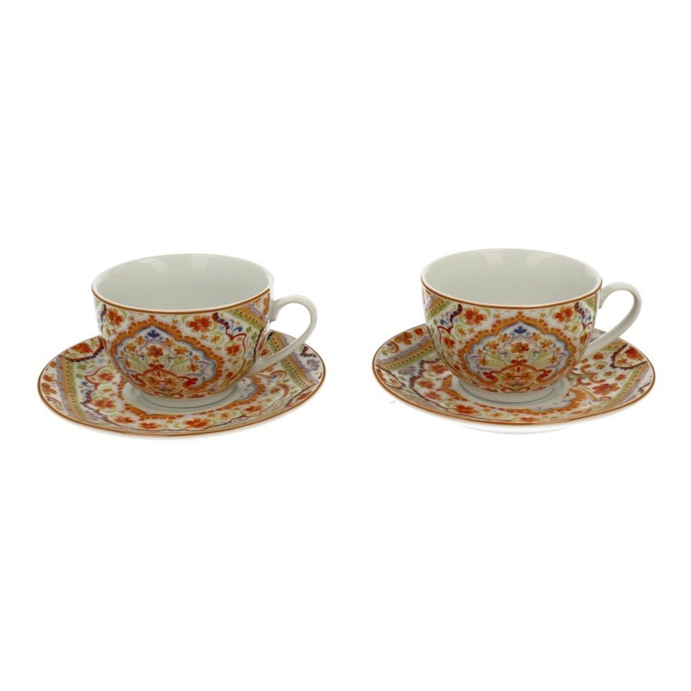 Sada 2 porcelánových hrnečků s podšálkem Duo Gift Dup Sp Zoo Espania, 200 ml v:1078620