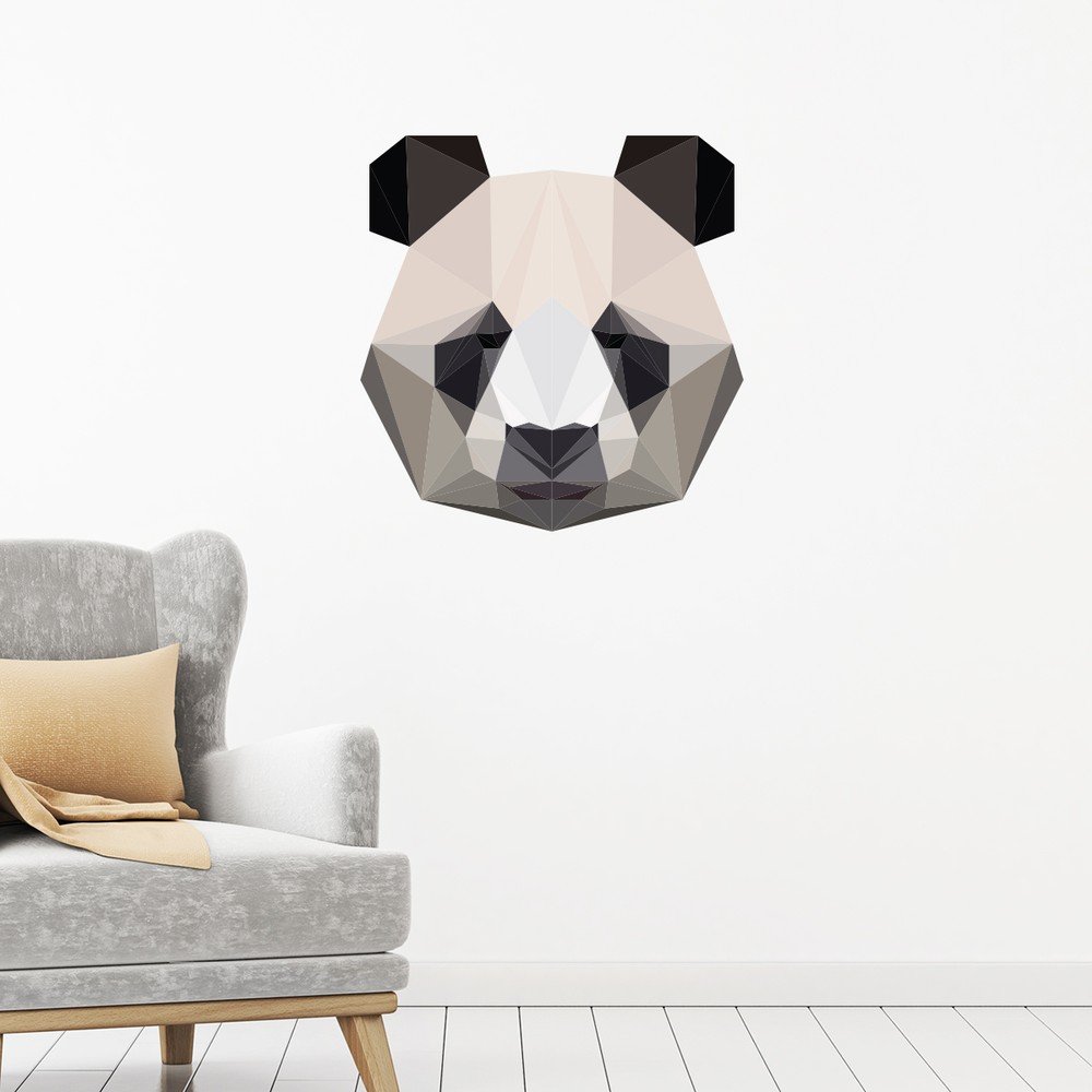 Samolepka Ambiance Origami Panda v:974200