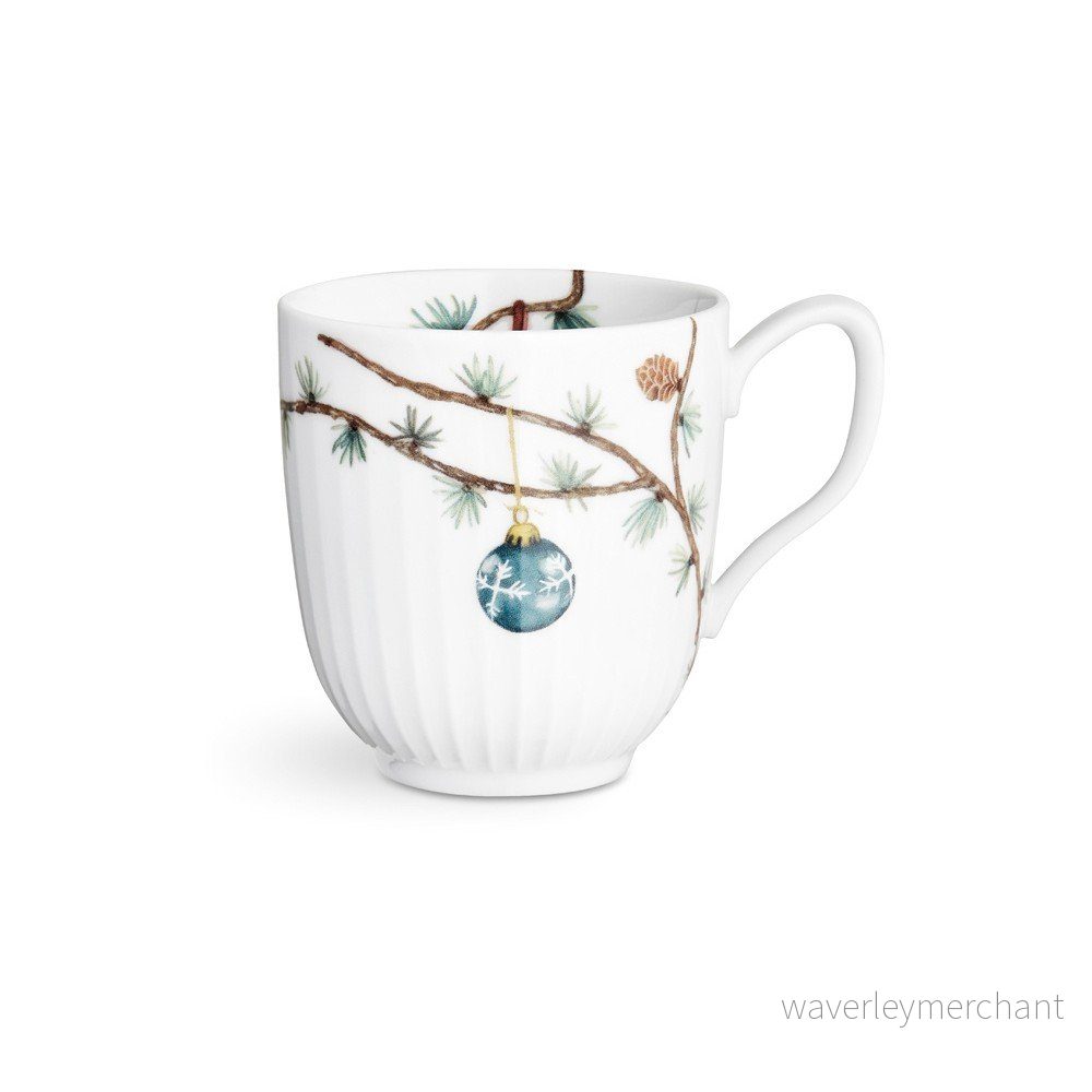 Porcelánový vánoční hrnek Kähler Design Hammershoi Christmas Mug, 330 ml v:1301826