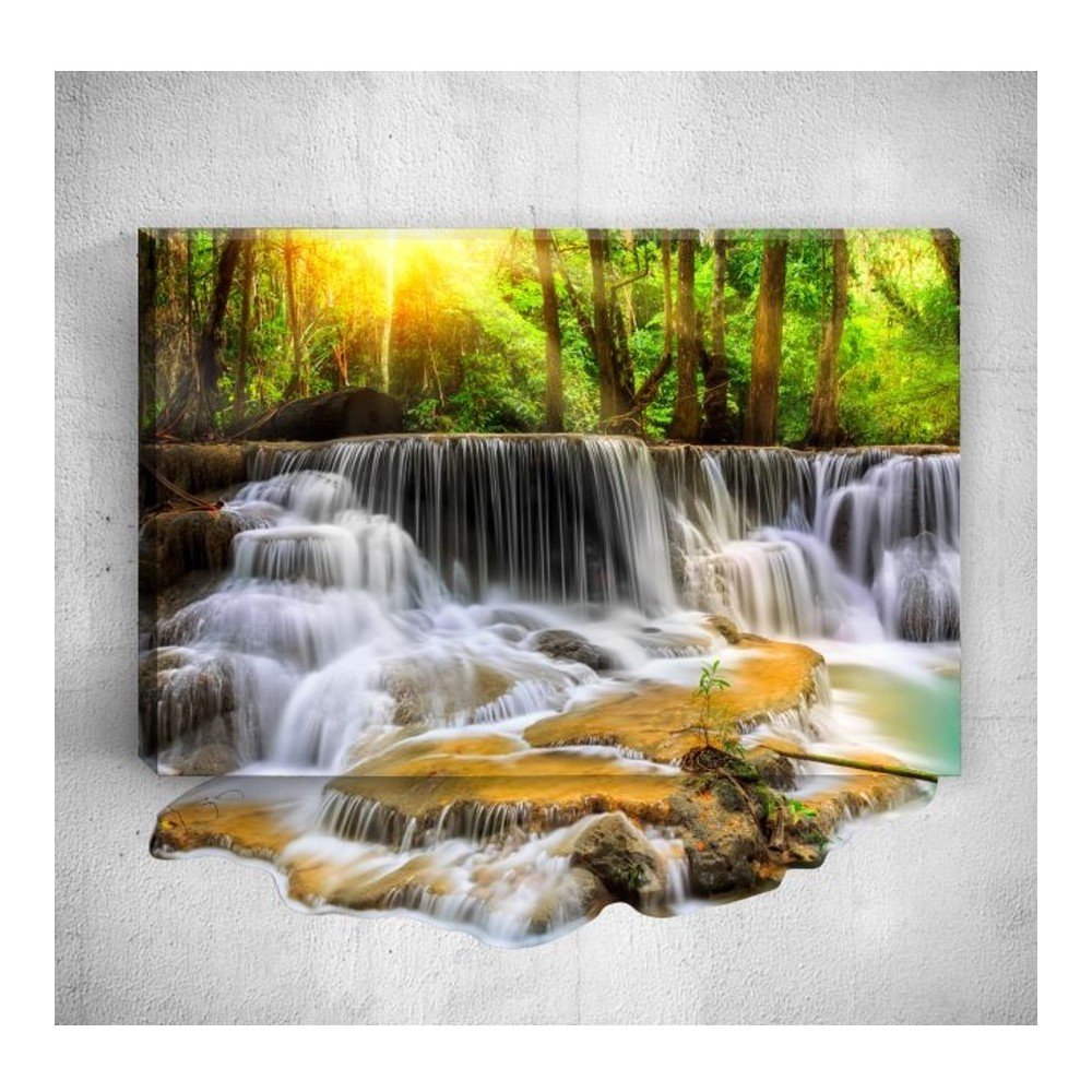 Nástěnný 3D obraz Mosticx Waterfall, 40 x 60 cm v:1091142