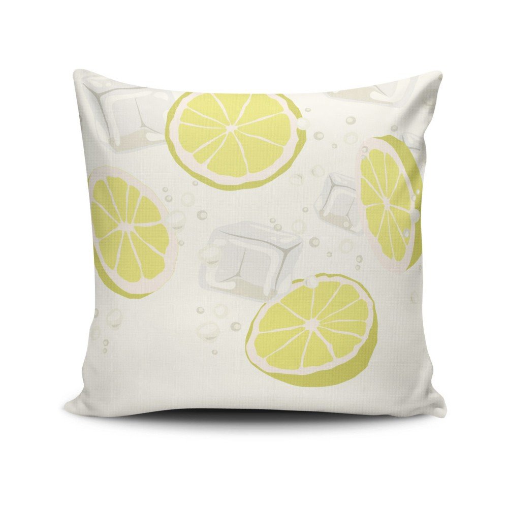 Polštář s příměsí bavlny Cushion Love Lemons, 45 x 45 cm v:1241696