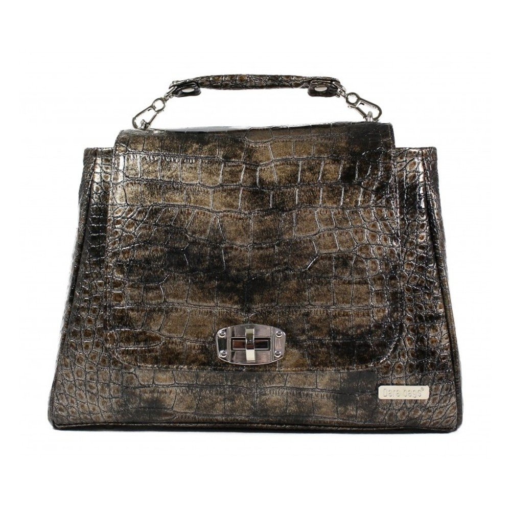 Zelenohnědá kabelka Dara bags Elizabeth No.23 v:1163606