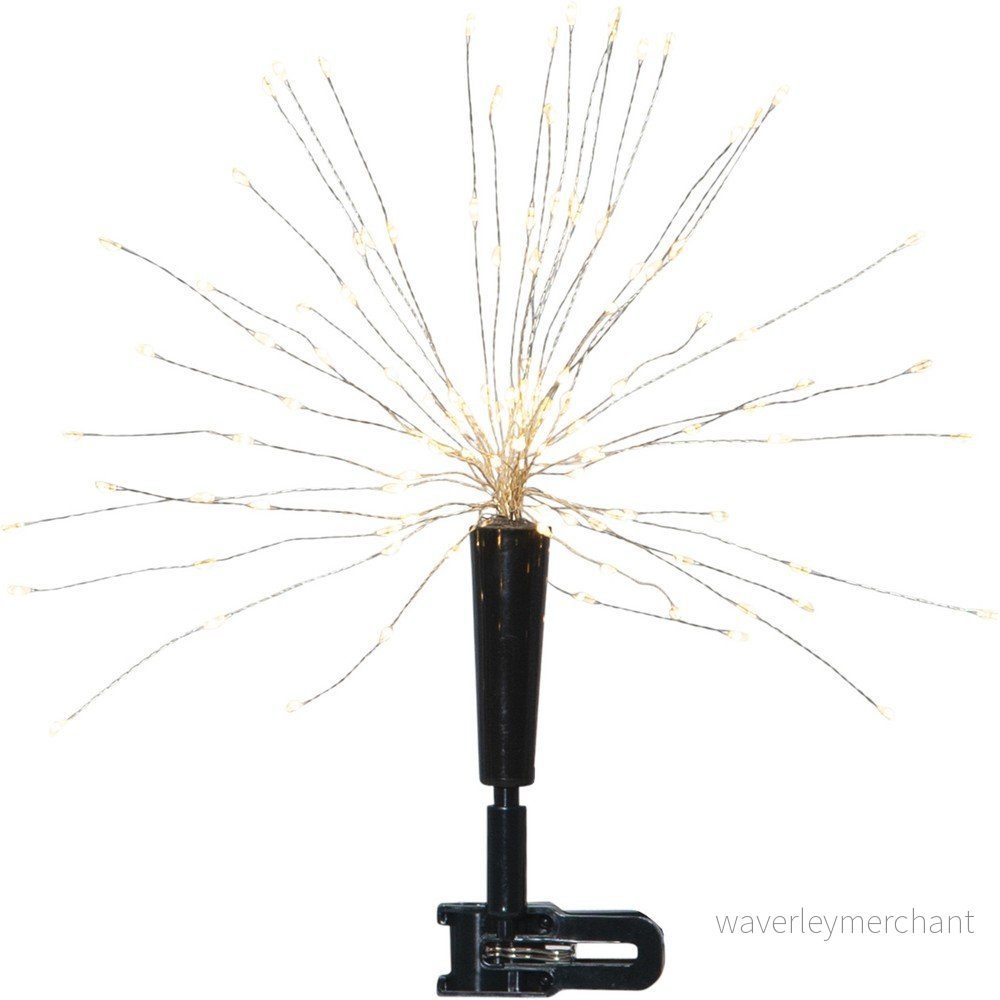 Vánoční hvězda na stromeček s LED osvětlením Star Trading Firework, ø 27 cm v:1389127
