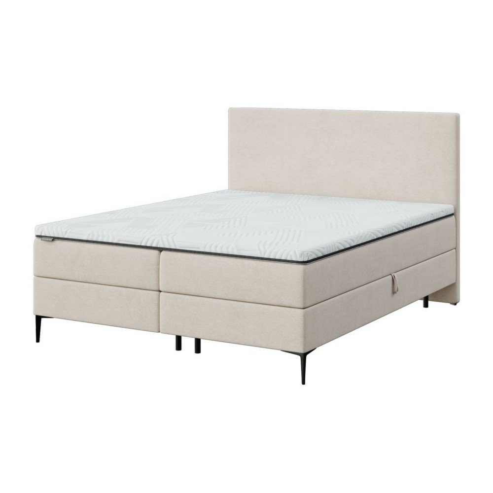 Béžová boxspring postel s úložným prostorem 180×200 cm Bufo – MESONICA v:1702342 Béžová boxspring postel s úložným prostorem 180×200 cm Bufo – MESONICA v:1702342