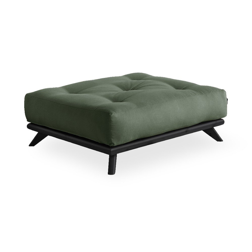 Podnožka Karup Design Senza Black/Olive Green v:1229496