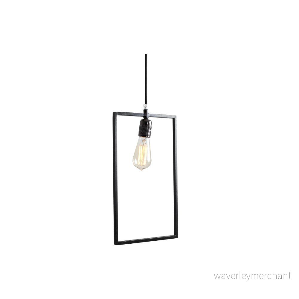 Černé závěsné světlo Custom Form Parot v:934892