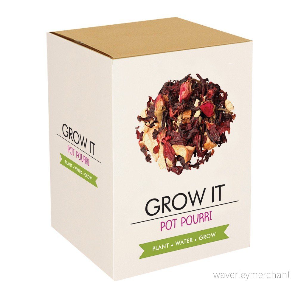 Pěstitelský set se semínky vonných rostlin a koření Gift Republic Pot-Pourri v:854916